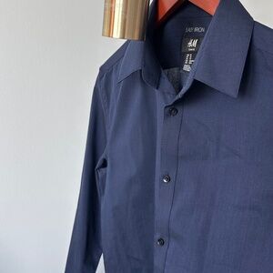 Slim Fit Navy Shirt